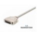 Cable IEEE 1284C (Mini-Centronics) a paralelo DB25 1.8 m